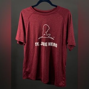 St. Jude athletic dry fit T-shirt